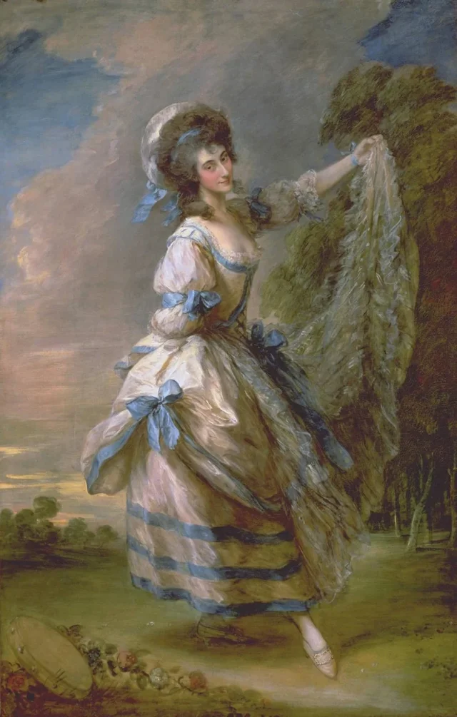 Retrato de Giovanna Baccelli, Thomas Gainsborough