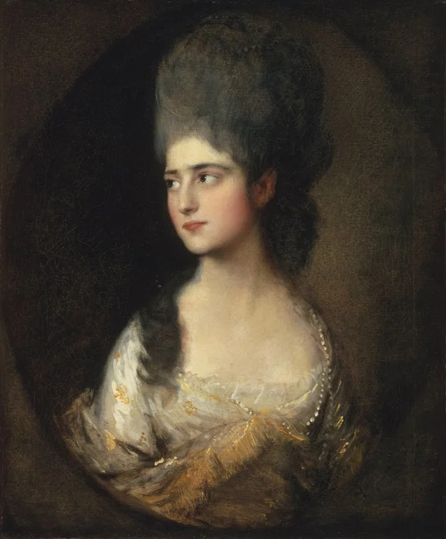 Retrato de la señorita Elizabeth Linley (más tarde señora Richard Brinsley Sheridan), Thomas Gainsborough
