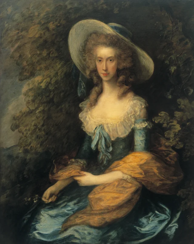 Retrato de la señorita Evans, Thomas Gainsborough