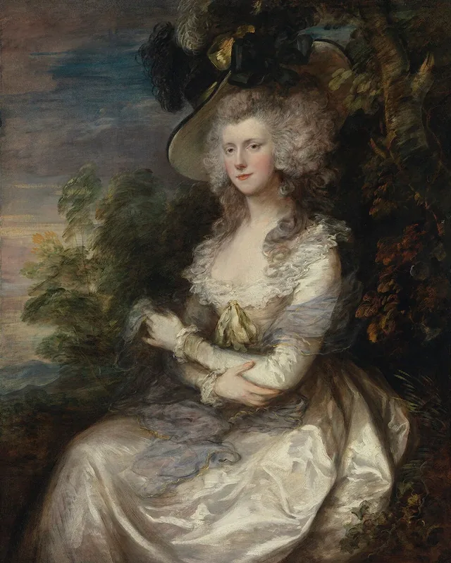 Portrait of Mrs Thomas Hibbert, Thomas Gainsborough