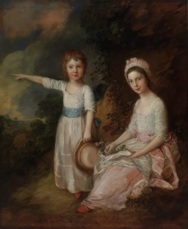 Portrait des enfants Charleton