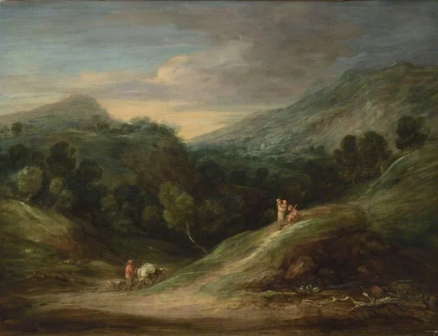 Extensive Wooded Upland Landscape