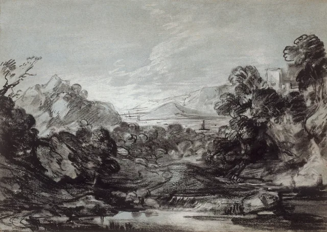 Coastal View, Thomas Gainsborough