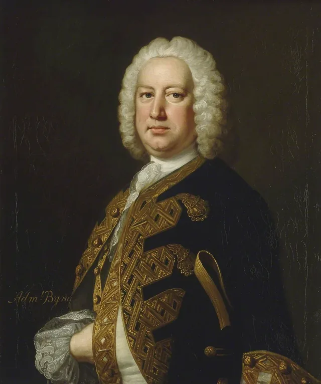 L'amiral Fitzroy Henry Lee (1699-1750), Thomas Hudson
