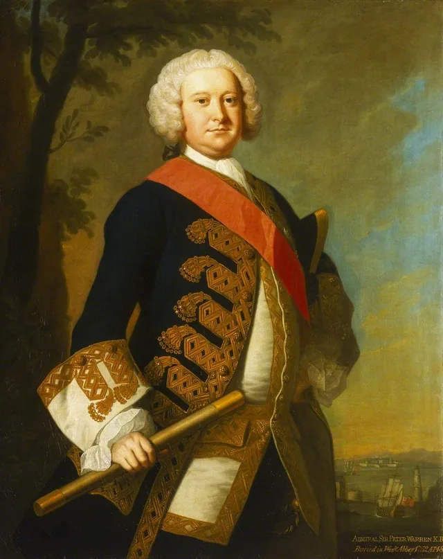 L'amiral sir Peter Warren (1703/1704-1752)