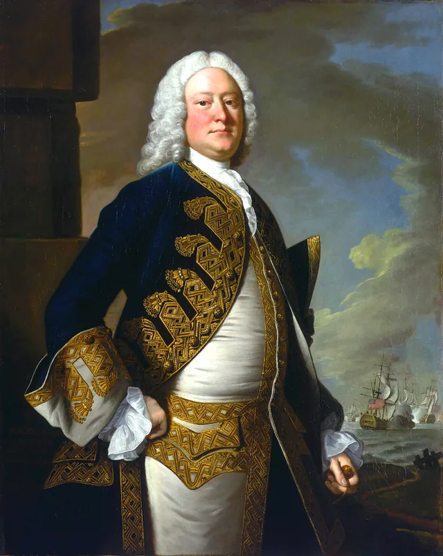 Le vice-amiral John Byng (1704-1757), Thomas Hudson