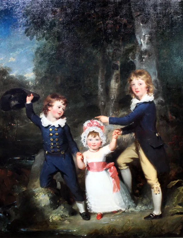 Portrait of the Children of Lord George Cavendish, Thomas Lawrence
