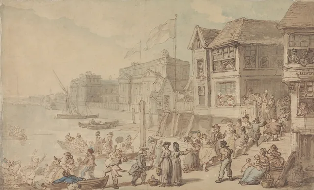 Greenwich, Thomas Rowlandson