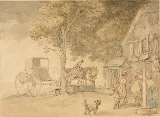 L'abreuvoir des chevaux