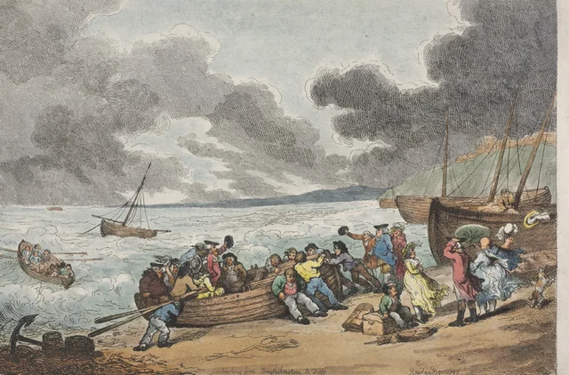 L'embarquement de Brighthelmstone pour Dieppe