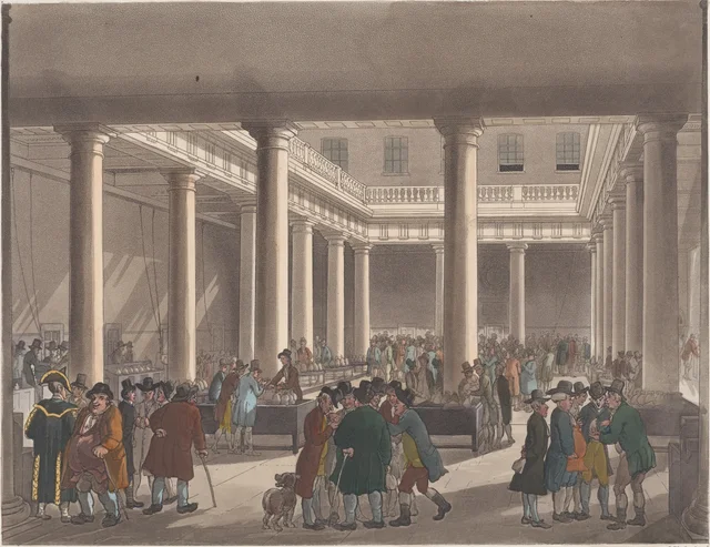 La Bourse aux blés, Mark Lane