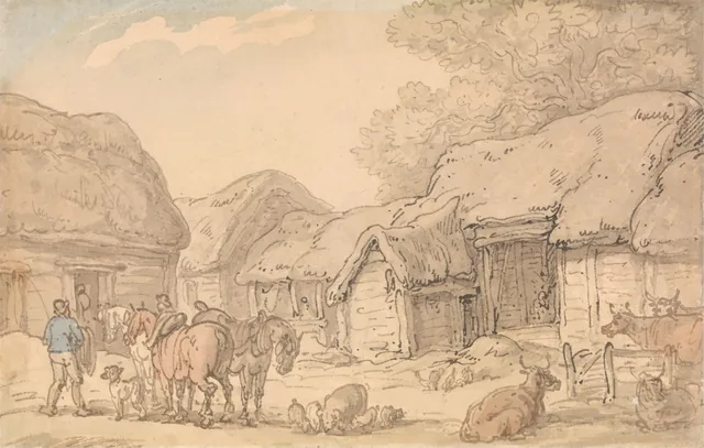 La cour de ferme