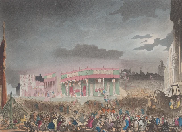 Bartholomew Fair, Thomas Rowlandson