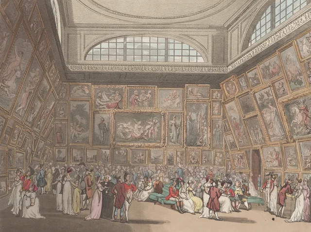 La sala de exposiciones de Somerset House