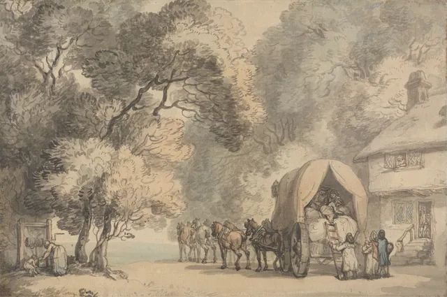Le chariot du voiturier