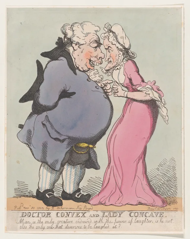 Le docteur Convexe et lady Concave