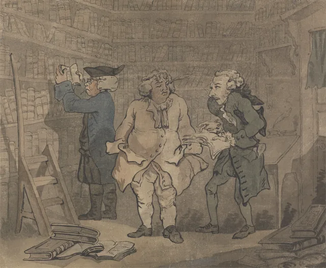Le libraire et l'auteur