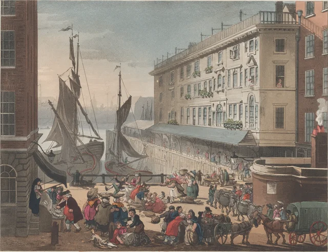 Le marché de Billingsgate