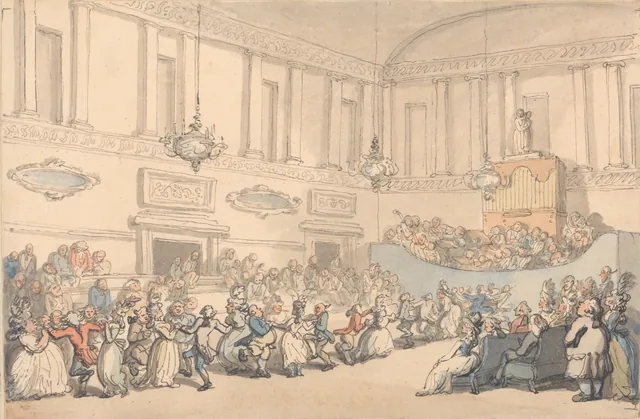 Les agréments de Bath : le bal