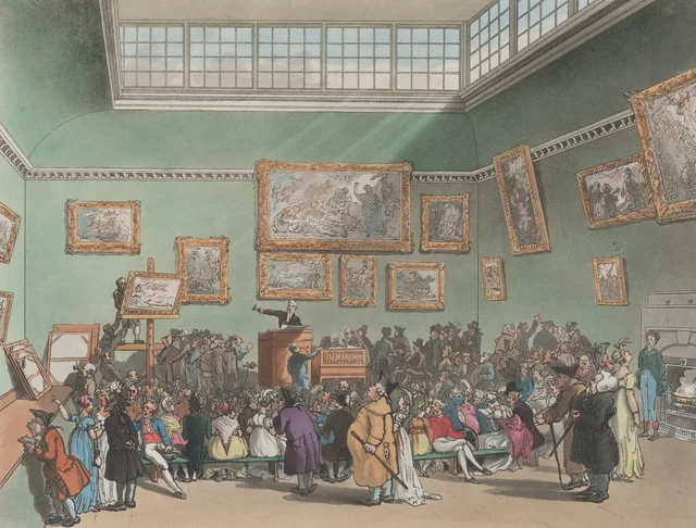 Las salas de subastas de Christie's