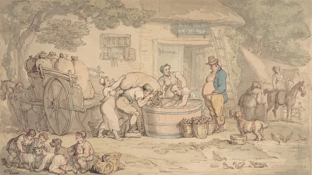 Escena de granja