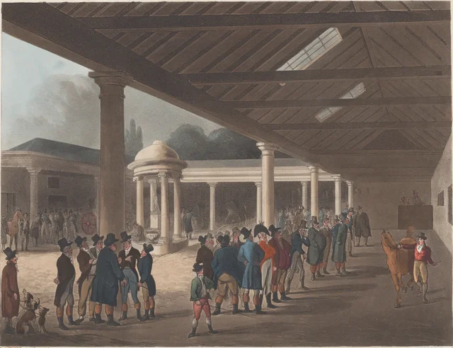 Tattersall's, le dépôt de chevaux, Hyde Park Corner