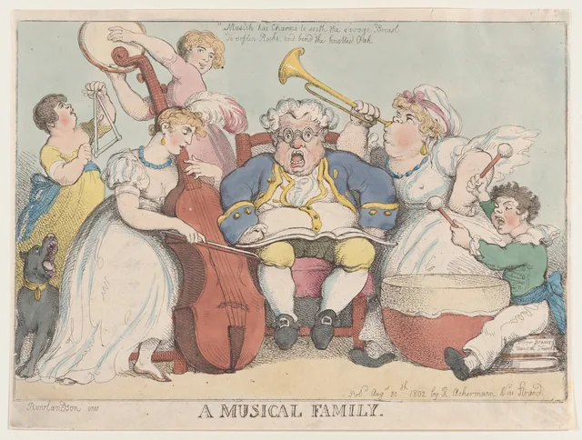 Une famille de musiciens