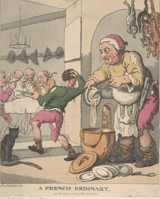 Une table d'hôte française