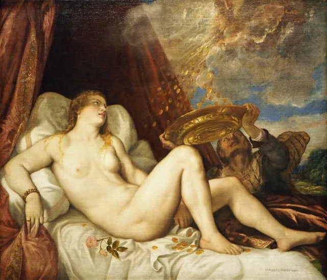 Danaë, Titien