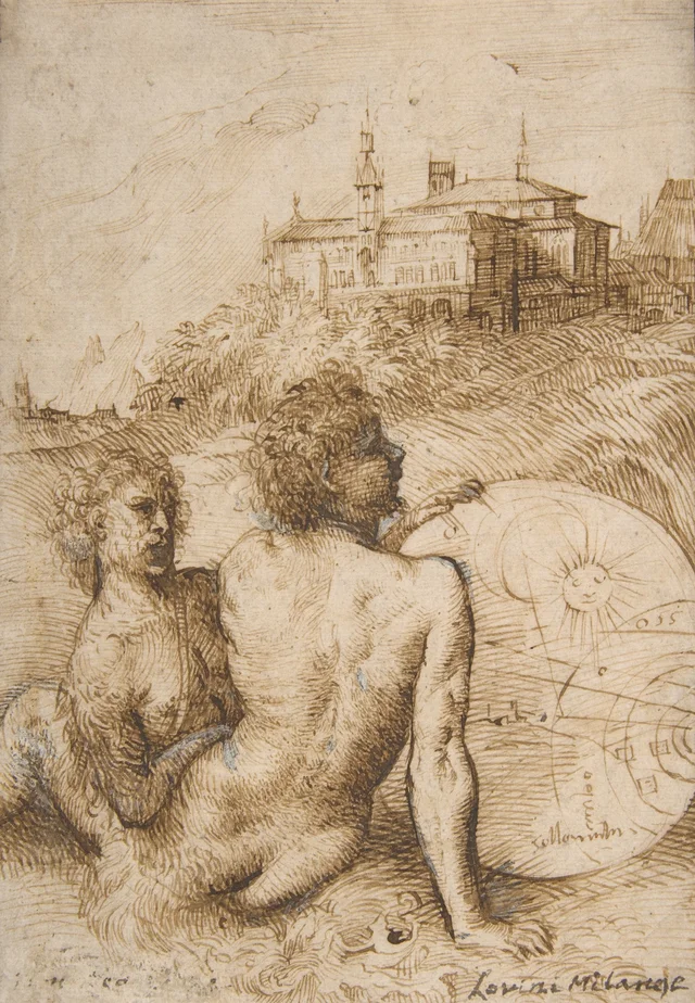 Deux satyres dans un paysage, Titien