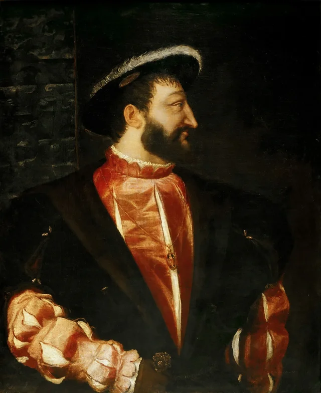 Francisco I (1494-1547), rey de Francia, de perfil