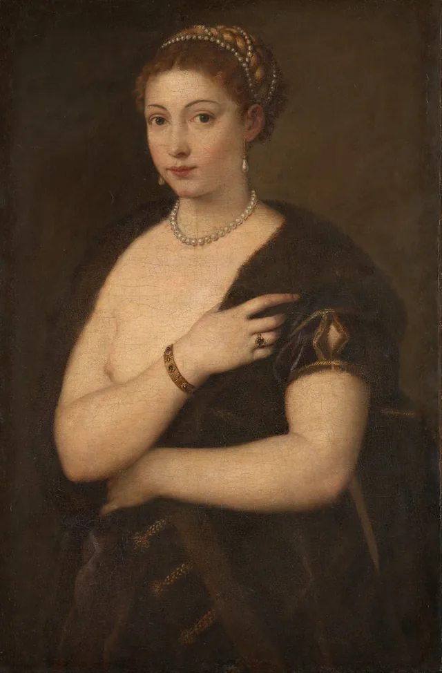 Jeune Femme à la fourrure
