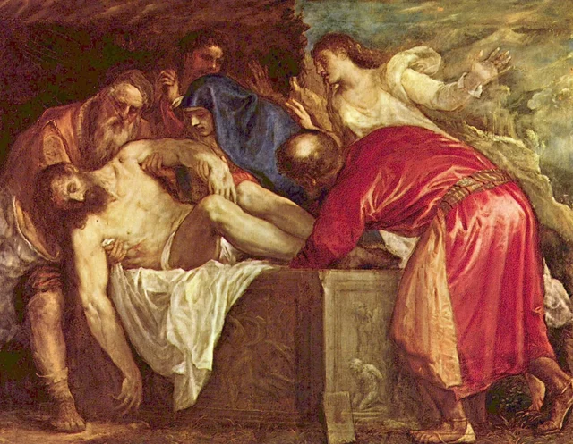 The Entombment, Titien