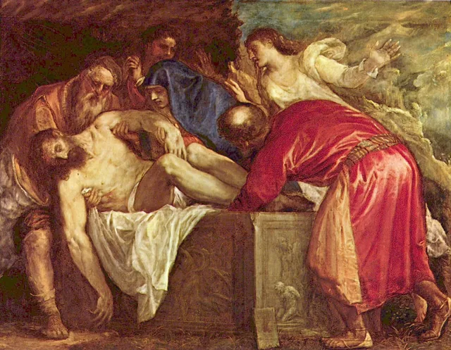The Entombment, Titien