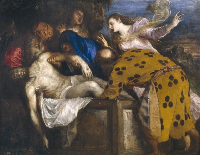 The Burial of Christ, Titien