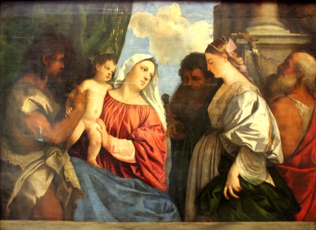 La Vierge à l'Enfant avec quatre saints
