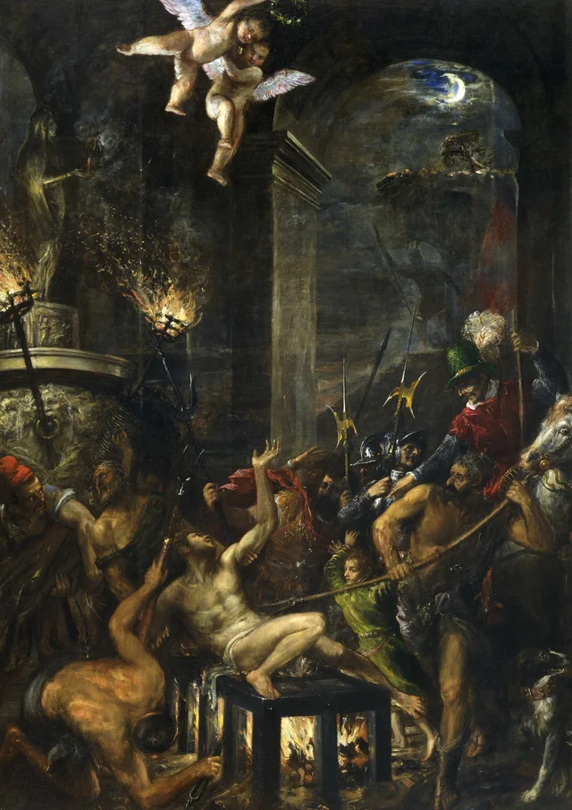 The Martyrdom of Saint Lawrence, Titien