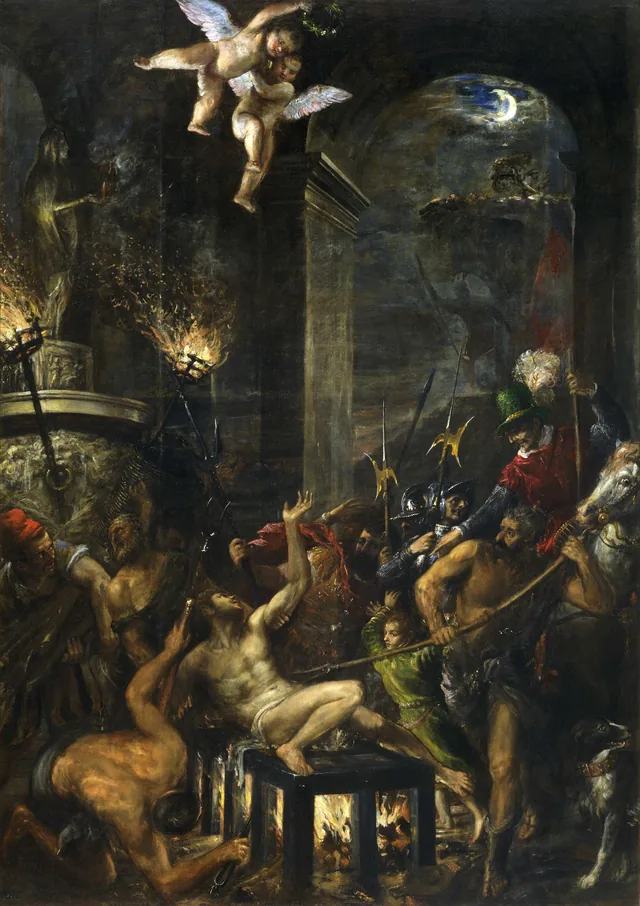 The Martyrdom of Saint Lawrence, Titien