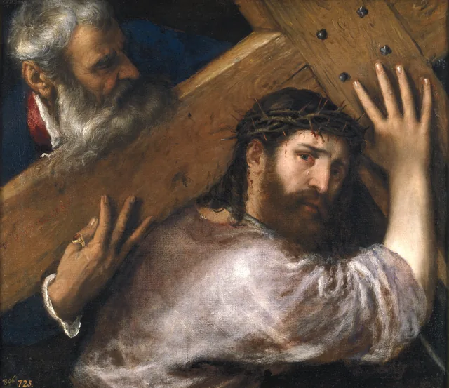 Christ carrying the Cross, Titien