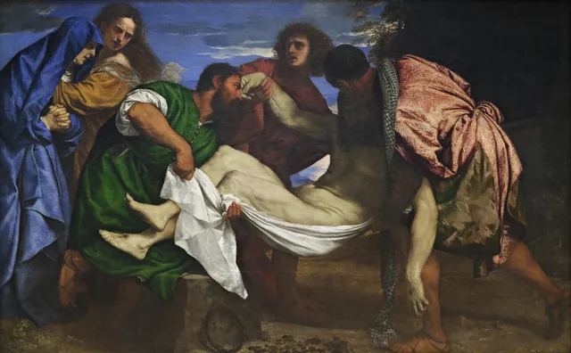 The Entombment of Christ, Titien