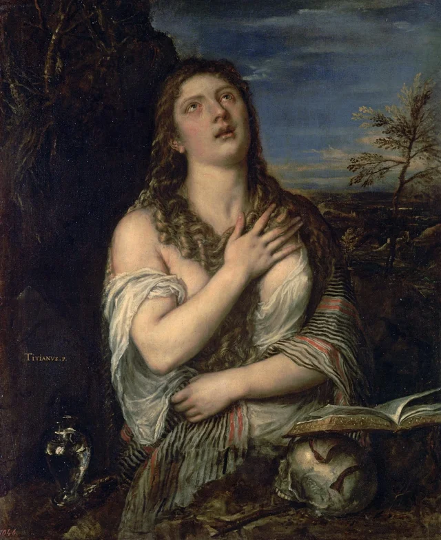 Penitent Magdalene, Titien