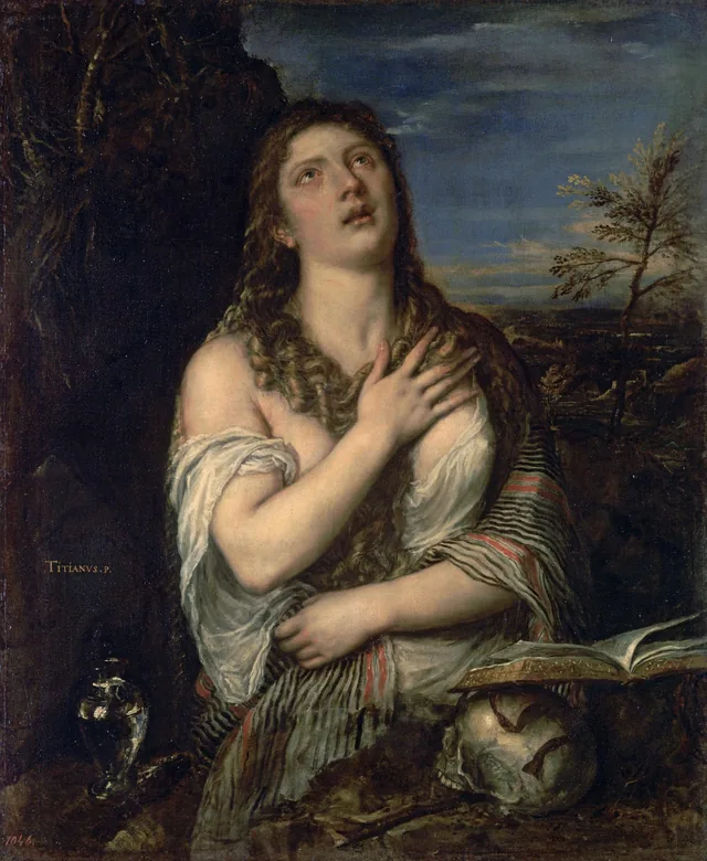 Penitent Magdalene, Titien