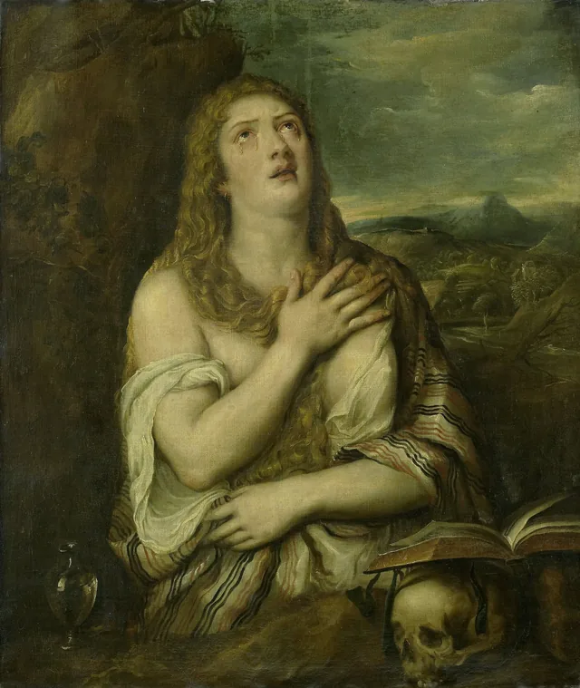 Penitent Mary Magdalene, Titien