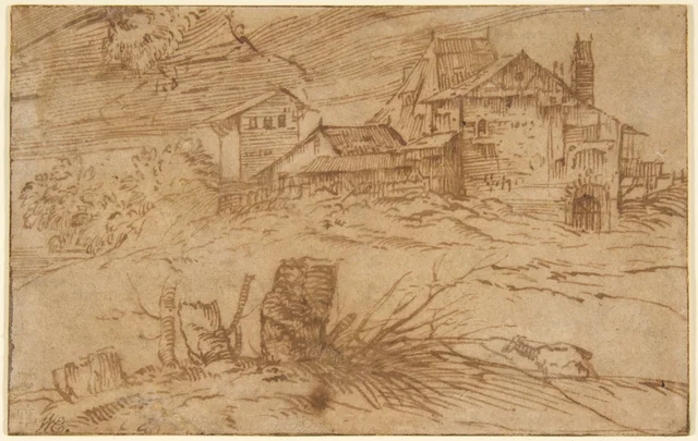 Paysage avec une chèvre, Titien