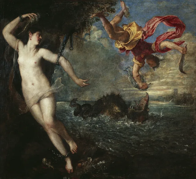 Perseus and Andromeda, Titien