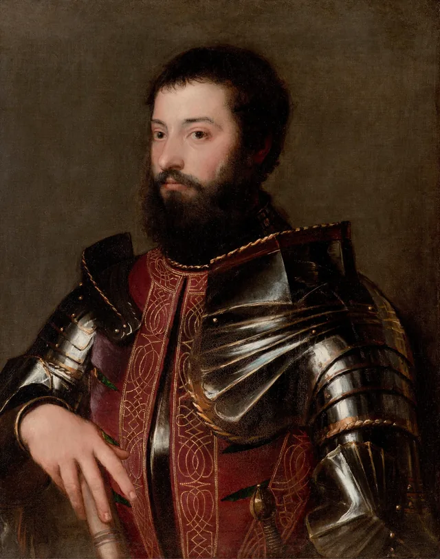 Portrait of a Man in Armor, Titien