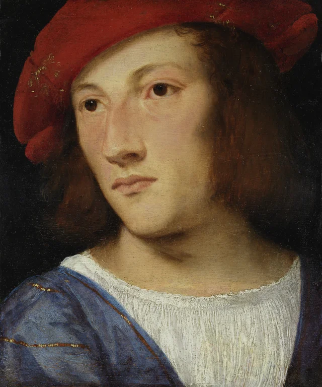 Retrato de un joven, Tiziano