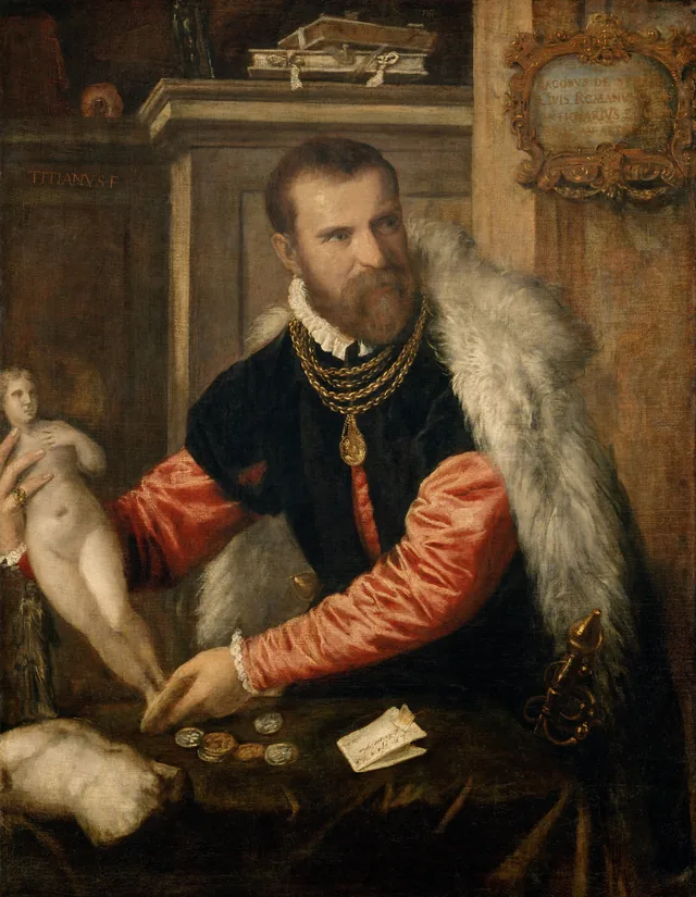 Portrait of Jacopo Strada, Titien