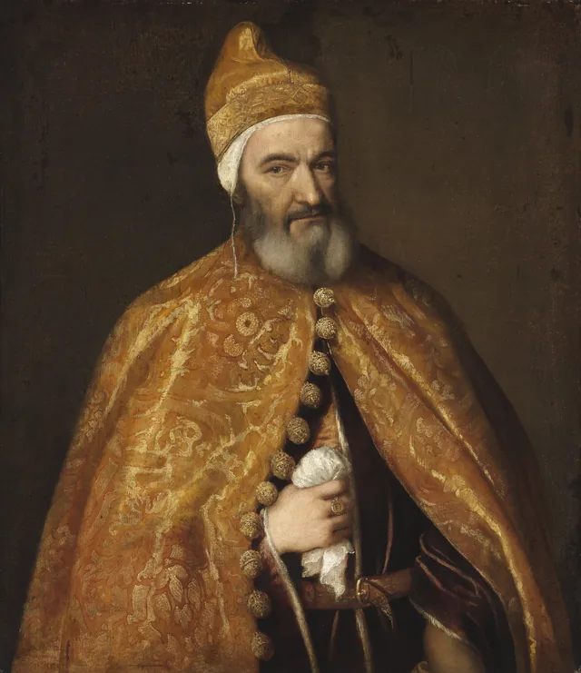 Portrait of Marcantonio Trevisan, Doge of Venice, Titien