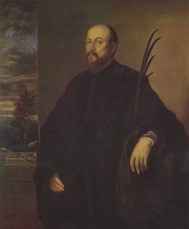 Portrait of the paint dealer Alvise dalla Scala, Titien